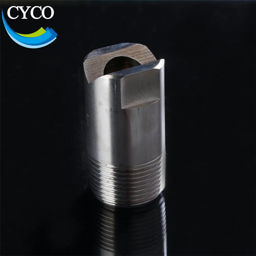 
Industria vee jet flat fan foam water spray nozzle 