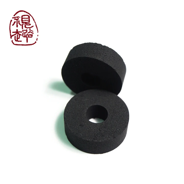 Golden River 35mm With A Hole Natural Shisha Hookah Charcoal nargile accessories incense fragrance