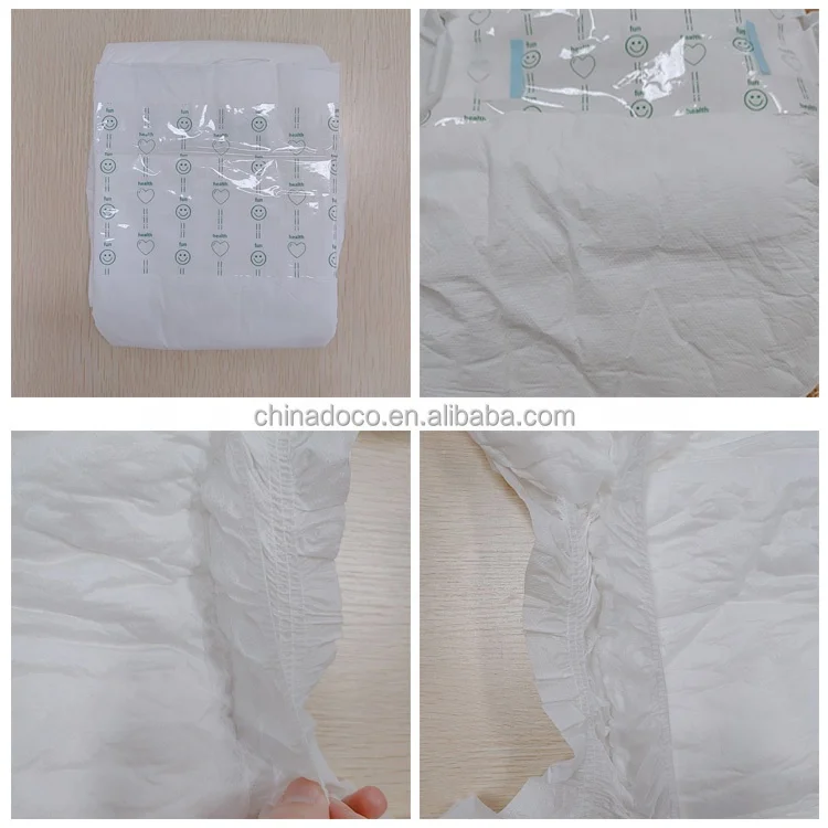 Adult Products Hot Sale Non Woven Fabric Colored Disposable Adult Diaper Ultra Thick Fluff Pulp Cheap Price Adult Diaper In Bulk
