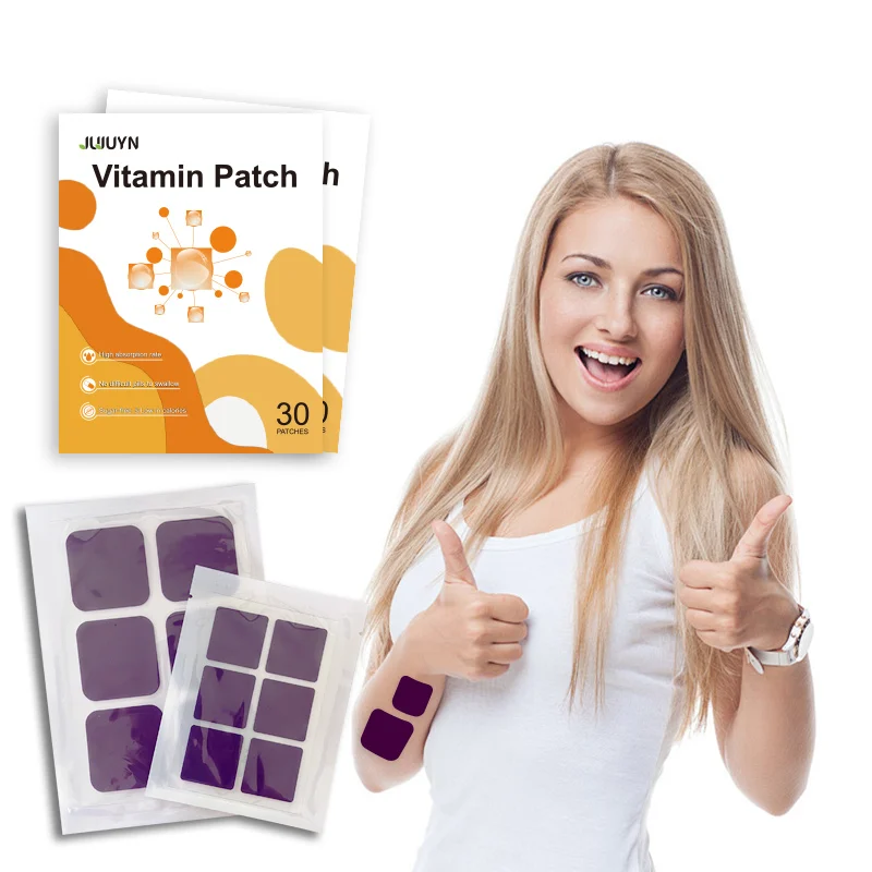 JUJUYN B12 Energy Plus Patches Healthy Anti-Fatigue Vitamin B Patch Vitamin Patch for Healthcare Supply