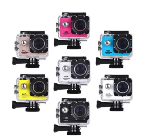 Outdoor Mini Sport Action Camera Ultra 30M 1080P Underwater Waterproof Helmet Video Recording Cameras Sport Cam