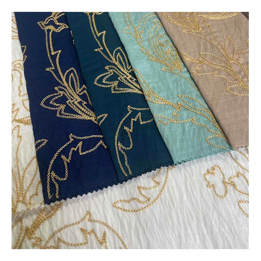 Pengda Textiles100 % тканая нейлоновая вышивка из вискоза жаккардовая ткань для одежды