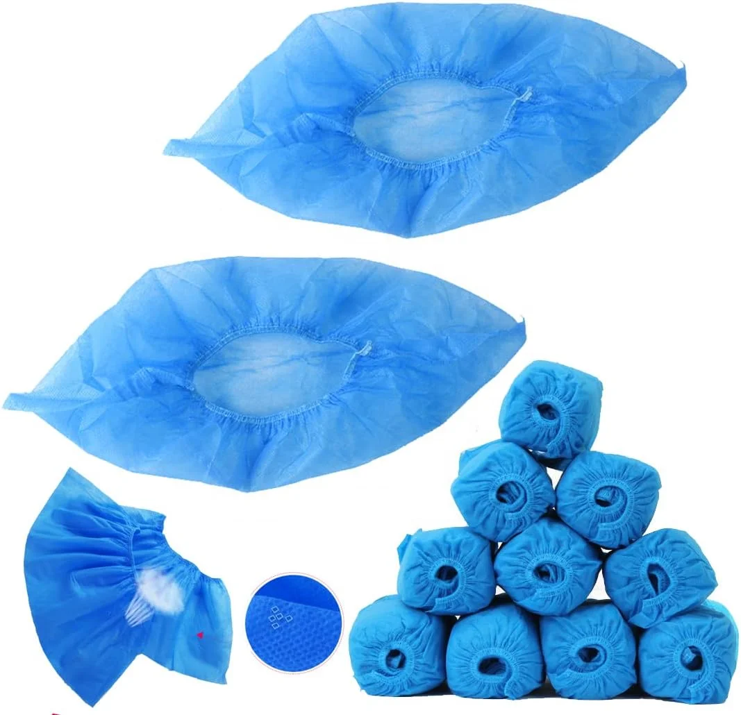 XIANZHIBO Disposable Shoe Covers CPE Waterproof Foot Booties 3g  Shoe Covers