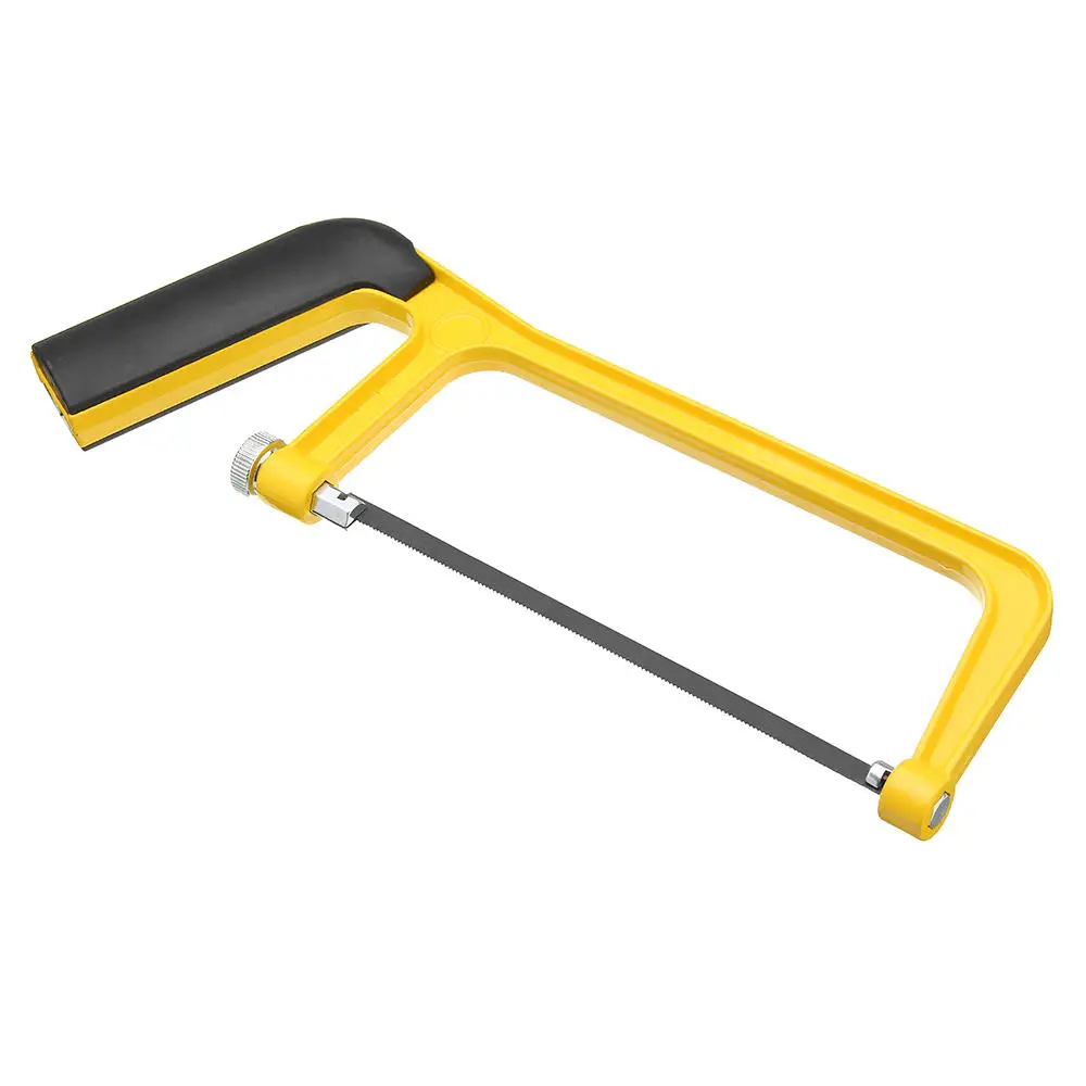 6 Inch 150mm Saw Blade Plastic Handle Mini Saw Frame Hacksaw Rack for Woodworking