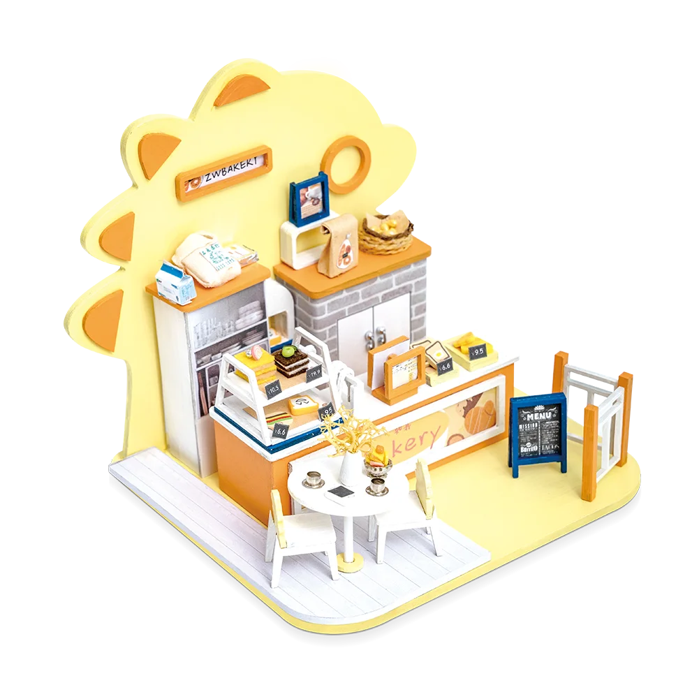 IIECREATE DIY Miniature House P-1005 Boon Boom Little D 3D WoodenPuzzle Assemble Toys Kit