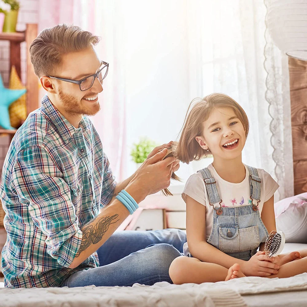 Эластичные резинки для волос, бесшовная повязка для волос, держатель для конского хвоста, без складок, эластичные хлопковые резинки для женщин, толстые аксессуары для волос