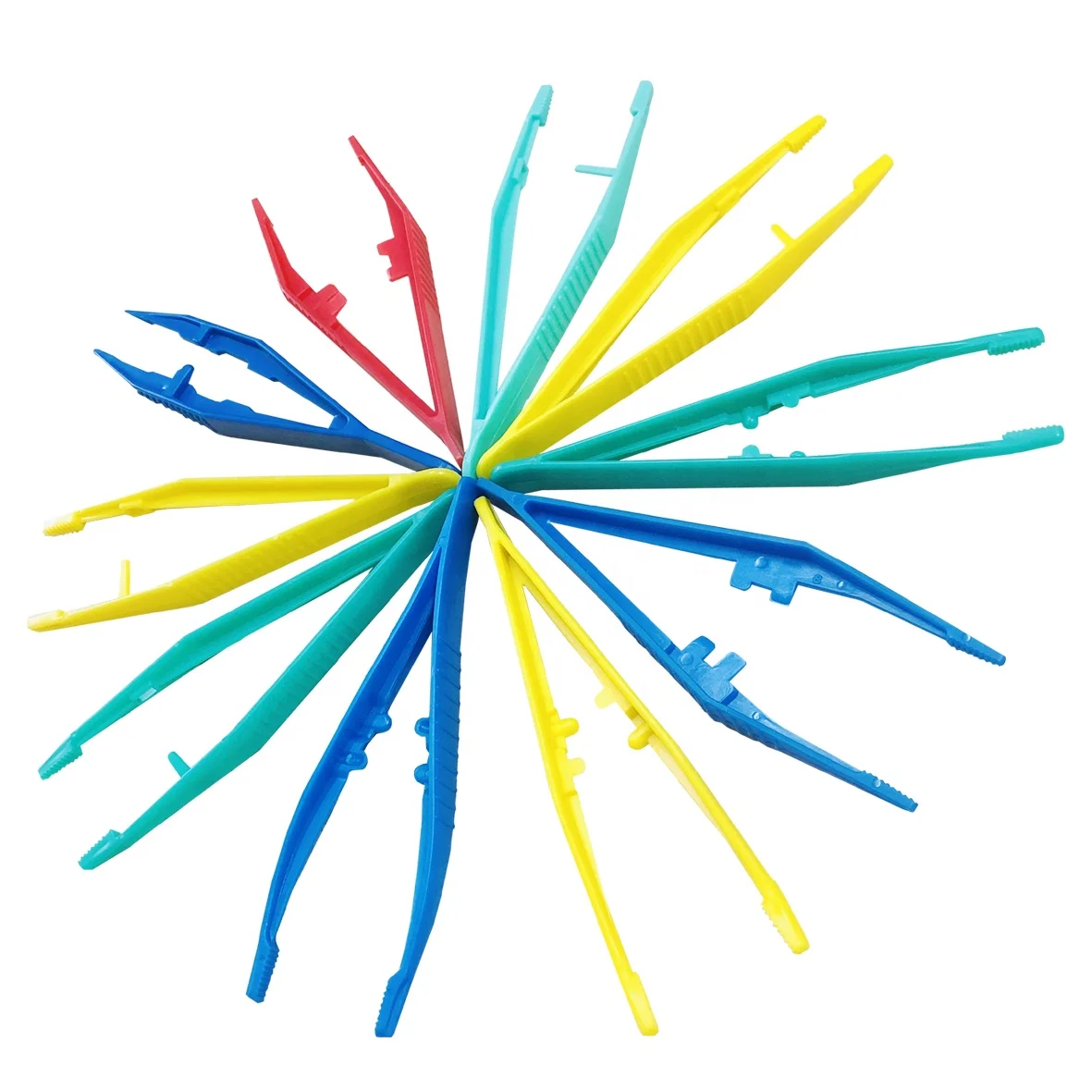 Лабораторный пинцет медицинские пластиковые стерильные или нестерильные Одноразовые щипцы для биопсии ручные 500 шт./пакет 4 мешка/коробка