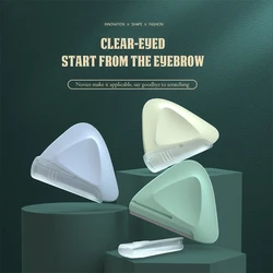 New Arrival 50% off Mini Triangle Painless EyeBrow Remover Trimmer for Women Facial Shaver Razor