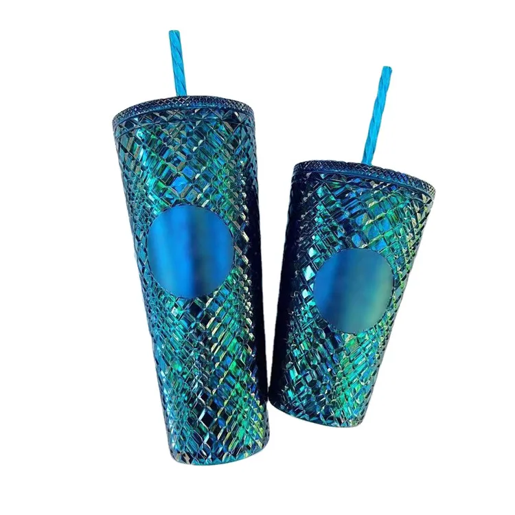 Dis ney land Star bucks Holiday Tumblers 2022 Custom Iced Coffee Tumbler Miir Honeycomb Double Wall Travel Tumbler with Straw