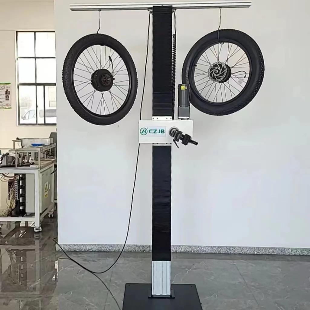 CZJB ebike repair stand with 110 rated voltage motor electric bike repair rack