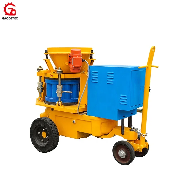 GZ-9E 9m3/h Electric Drive Dry Mix Concrete Spraying Machine for Swimming Pool