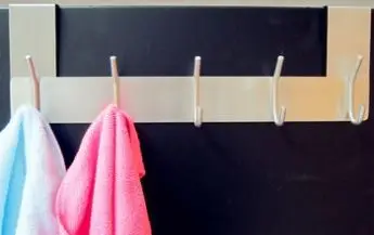 heavy duty steel kids cloth hanging kitchen over the door 5 hooks hanger over door hook