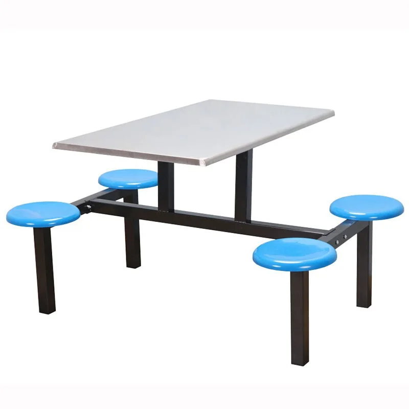 Fiber Glass Canteen Furniture School Student Cheap Dining Hall Room Table and Chairs/restaurant Chairs Set