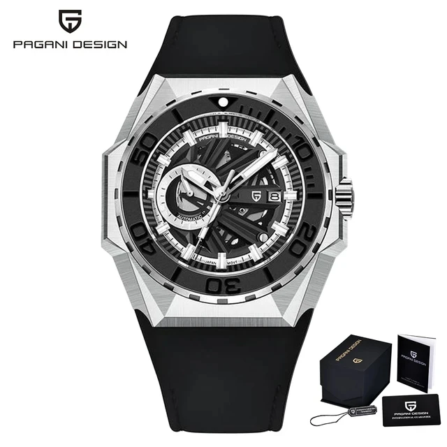 PAGANI DESIGN YS007 New Automatic Mechanical Male Japan Miyota Movement Wristwatch Waterproof Top Luxury Original Clock Sport