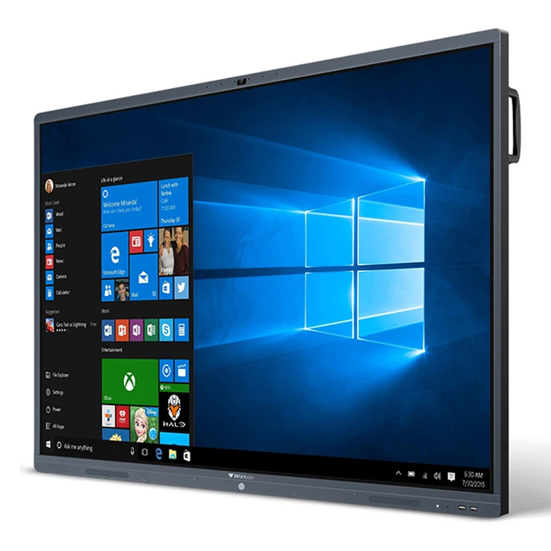 H8 series 86 inch meeting 4k lcd smart board touch screen portable electronic digital board smart interactive whiteboard