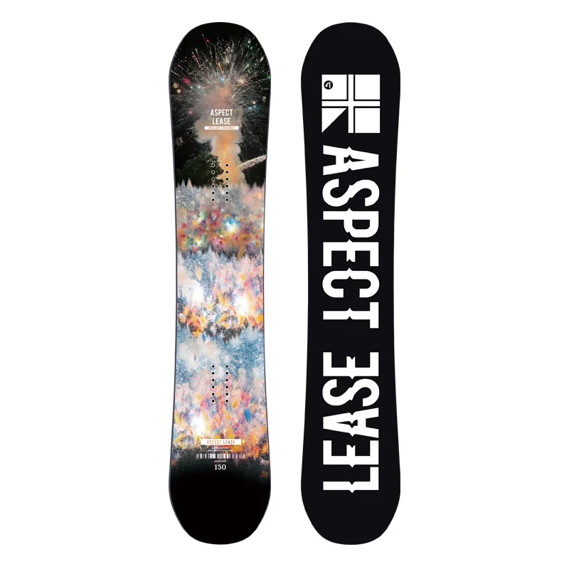 Professional Level Snowboard With Flat Pattern Free Ride Cheap Snowboard Set For Adults