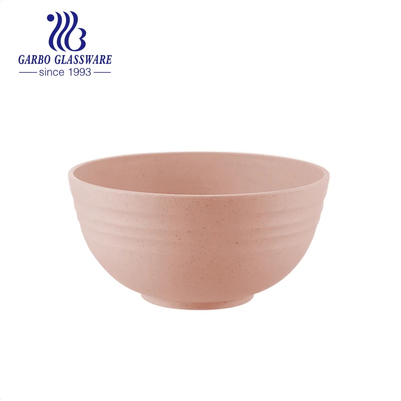 4.5inch Eco-friendly Microwave Fiber Bowl Cereal Pasta Rice Soup Wheat Straw Bowls with Dishwasher