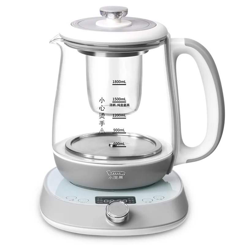 Attractive price new type rotation automatic stew kettle household electric kttle