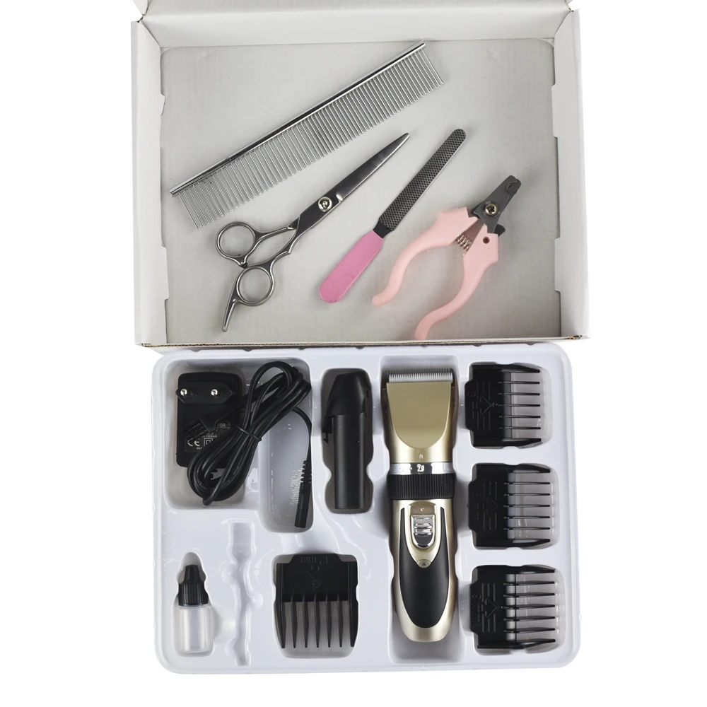 new design high quality professional /dog clippers low noise pet hair trimmer clipper