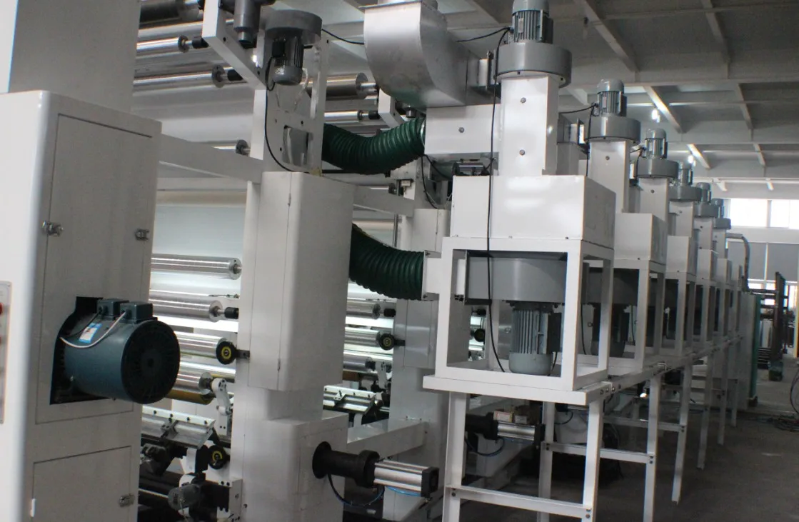 Bopp Film PET Film PE Film Rotogravure Printing Machine