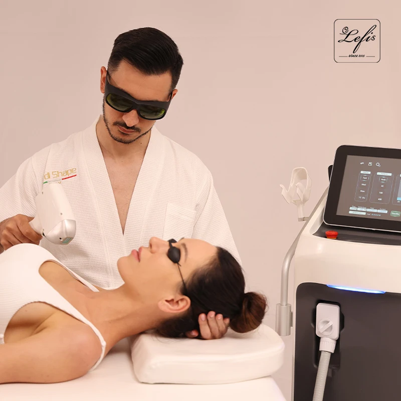 4 Wavelength 808nm diode laser machine Body Hair Removal Device