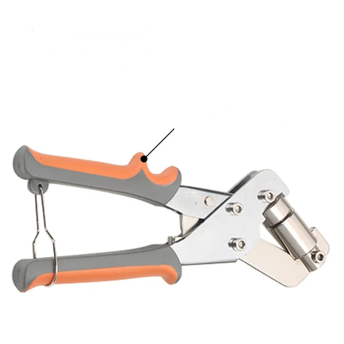 Tarpaulin press buckle pliers Buckle punching machine Exhibition frame grommet machine Inkjet photo rain cloth hole punch