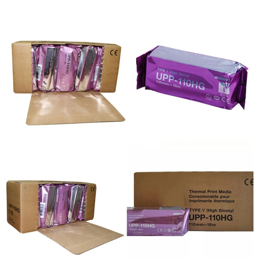 Factory Direct Supply UPP 110HG Ultrasound Paper Clear Image TYPE V Ultrasound Paper