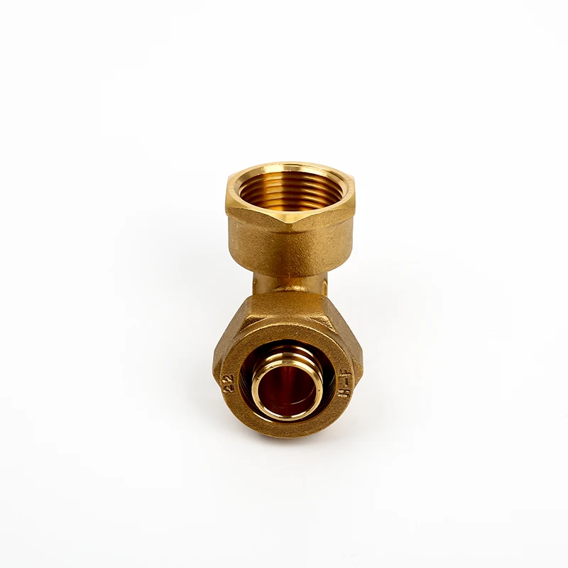 High Quality 90 Degree Elbow Copper Hose Fittings CNC Produced Durable Brass Plastic Weld Connection Casting Water Industry