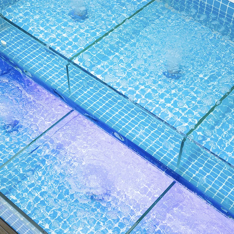 Live display tank seafood aquarium display customization oxygen pump seafood pool water tank retail