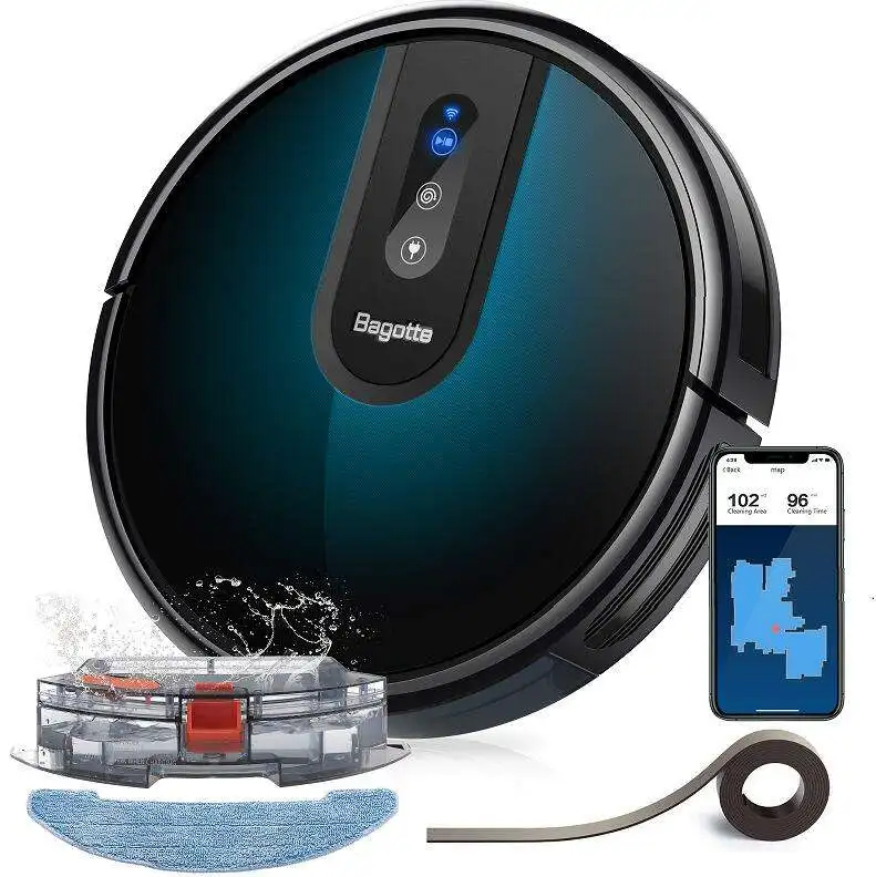 Новый 2700Pa-5200 мАч аккумулятор Wifi подключение лазерной навигации Вакуумный робот