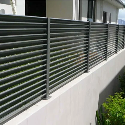 Aluminium fence trellis