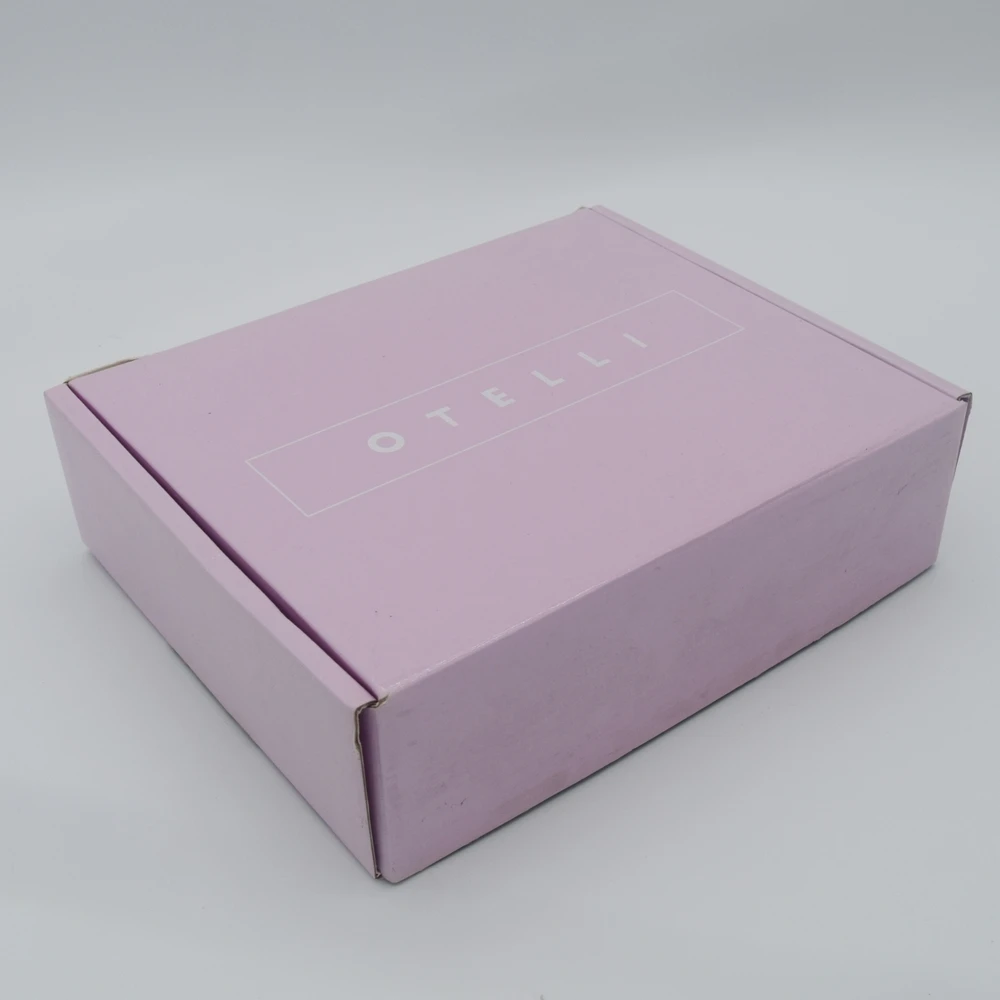 Custom logo size birthday gift packaging kraft paper boxes  lid and base cover gift box