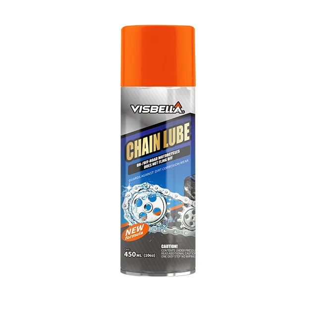 Visbella Hot Sale High Performance Lubricant Spray Chain Lube Jet Lube For Motorcycle And Bicycle Chains