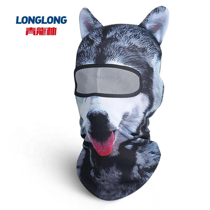 
 Весенне-летняя спортивная шапка на заказ, Балаклава из полиэстера, велосипедная шапка, Балаклава, 3D анимационная маска для лица, забавная маска, Балаклава с индивидуальным принтом  