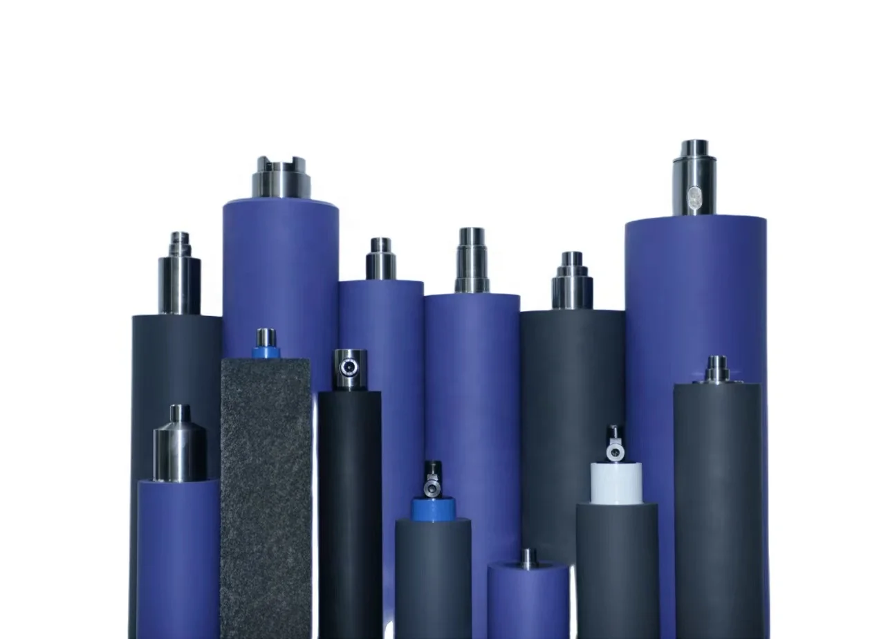 29 years factory high quality wear-resisting nbr epdm nylon urethane ink roll offset printing rubber roller
