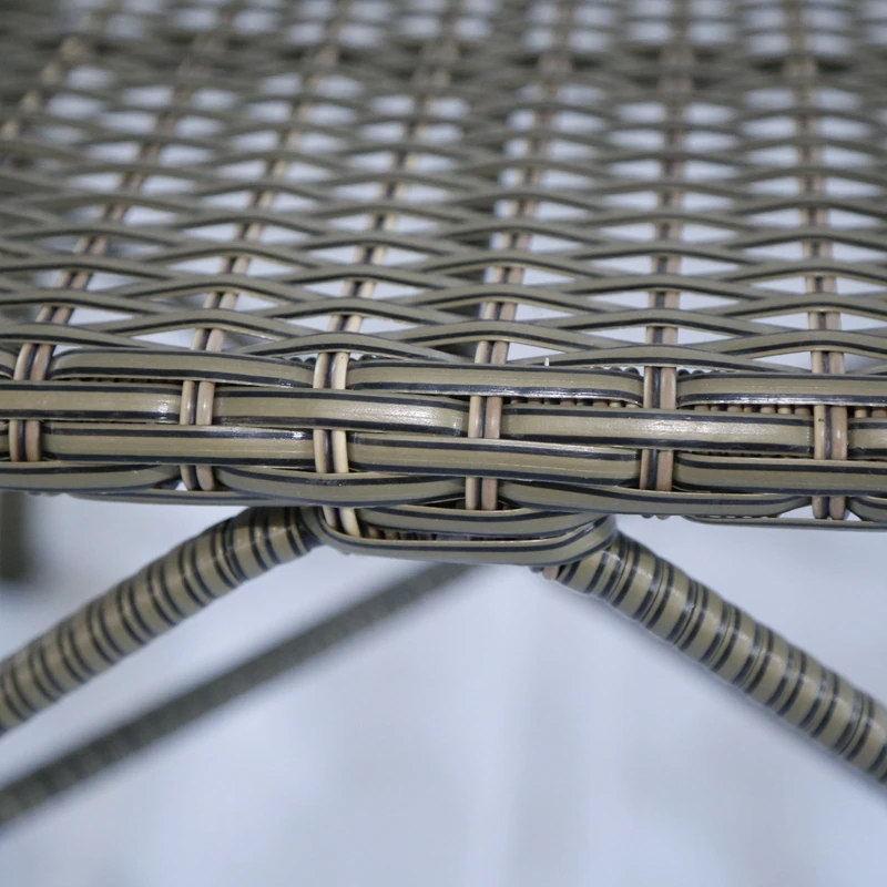 Outdoor Furniture Garden Large Table and Chairs Set Patio Table Rattan Chair for 6 Person Outdoor Dining Tables Modern 1*40HQ