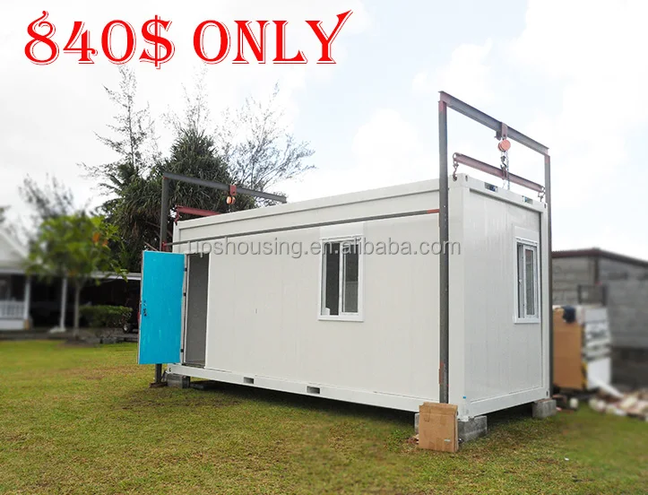UPS Detachable Small Flat pack modular container house tiny homes prefabricated 20ft houses container