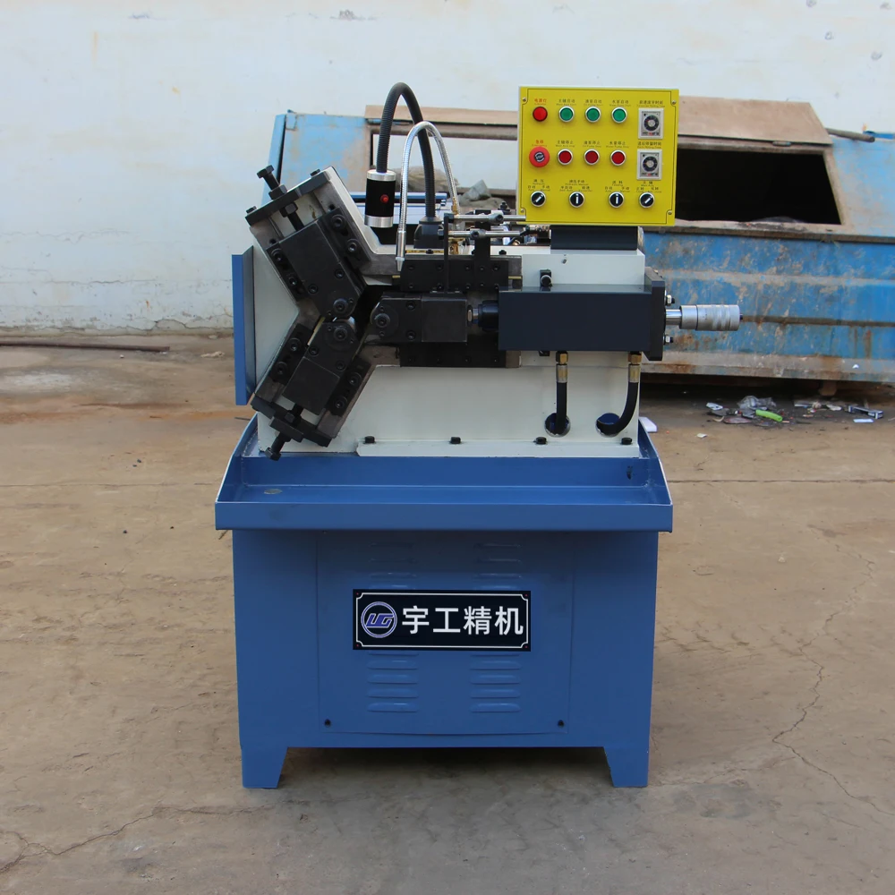 Three-axis ZC28-40 type Newest China Cnc Rebar Pipe automatic hydraulic Threading Rolling Machine