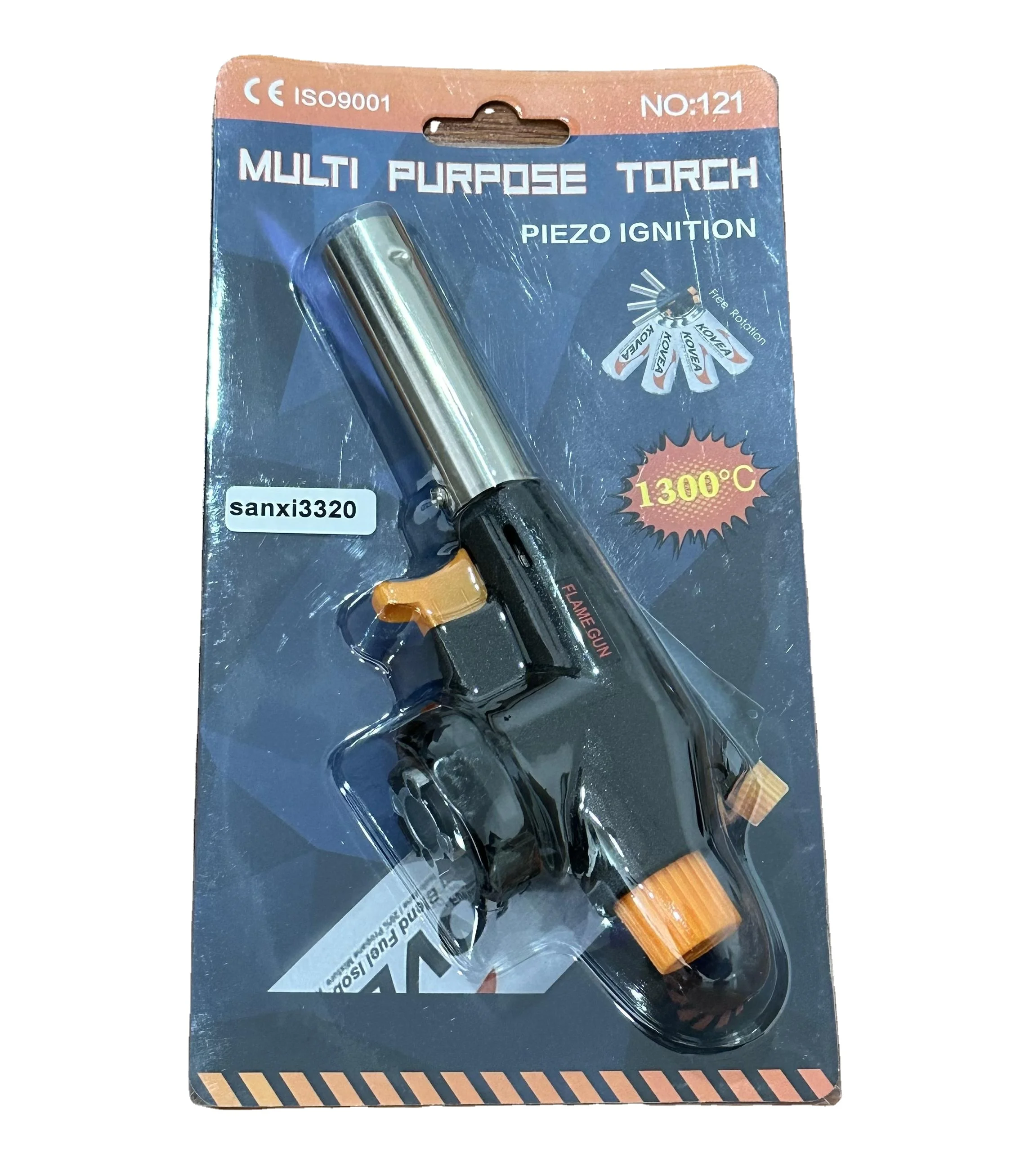 Multi Purpose Torch Piezo Ignition Flame Gun for Gas Stove 1300 Degree Centigrade