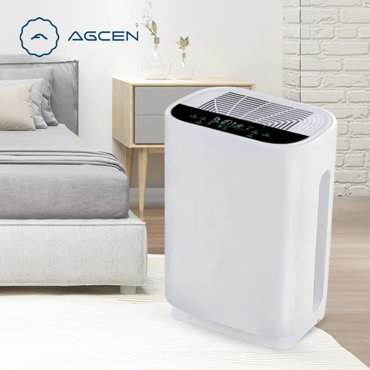 
Agcen 2019 Hot sale Hotel Room use air freshener True Hepa activated carbon filter Home Air Purifier with CE 