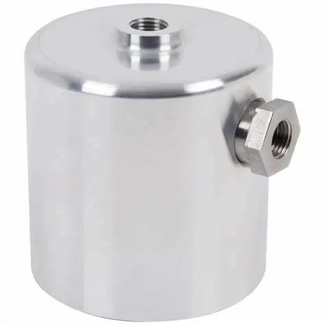 CNC Custom Universal Aluminum Engine Transmission Oil Cooler Single Oil Filter Sandwich Plate Adapter