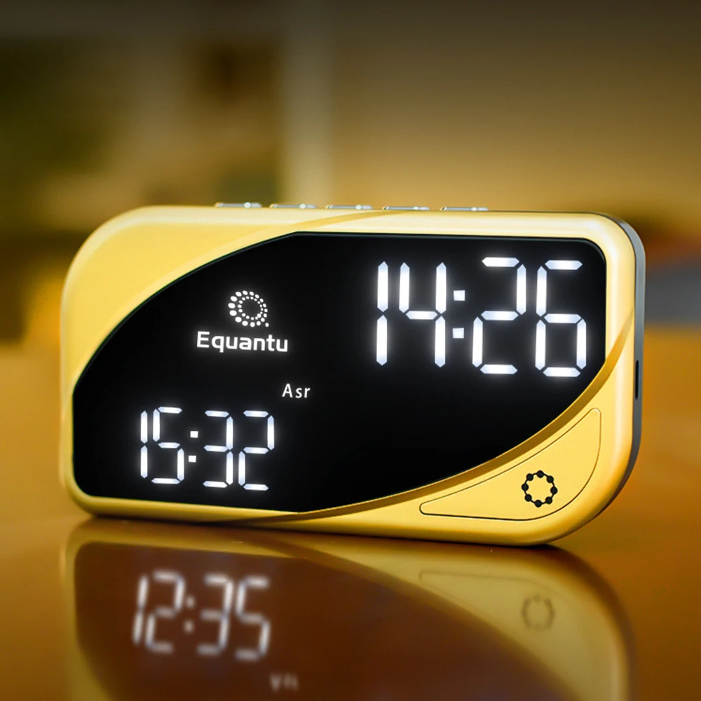 Мусульманский Исламский цифровой молитвенный проигрыватель Harameen настенный автоматический Коран динамик Fajr Shia Masjid стол Azan с