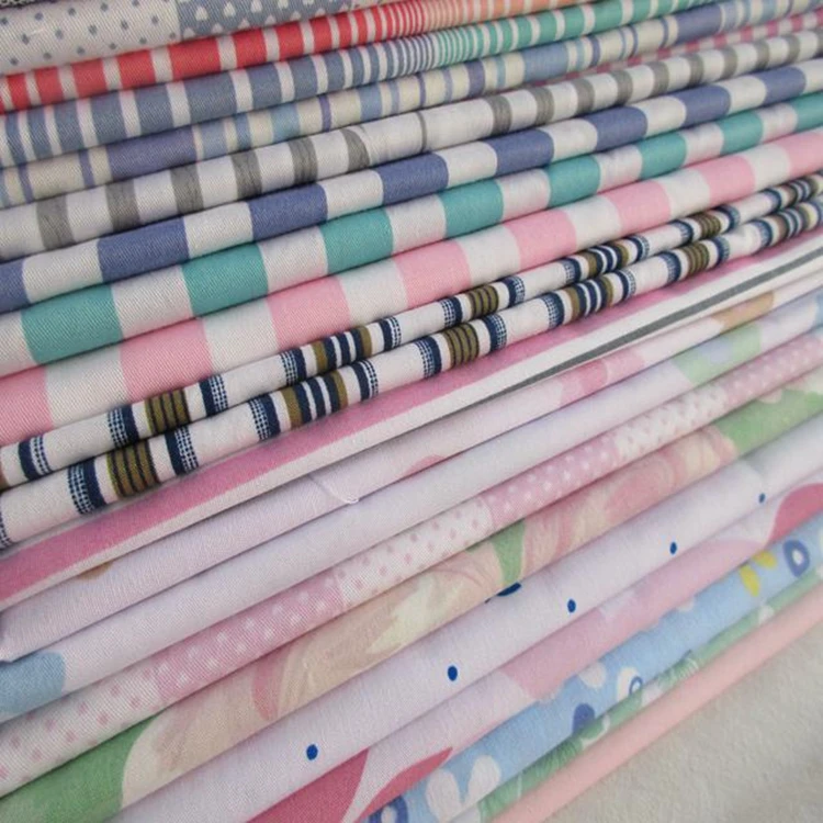 Leaves plaid bedding material microfiber woven 100% polyester fabric printing wholesale philippines