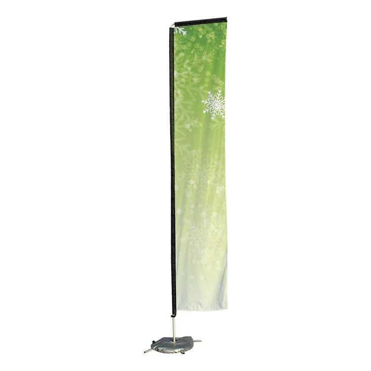 top selling outdoor pole stands aluminum beach displays flag banner