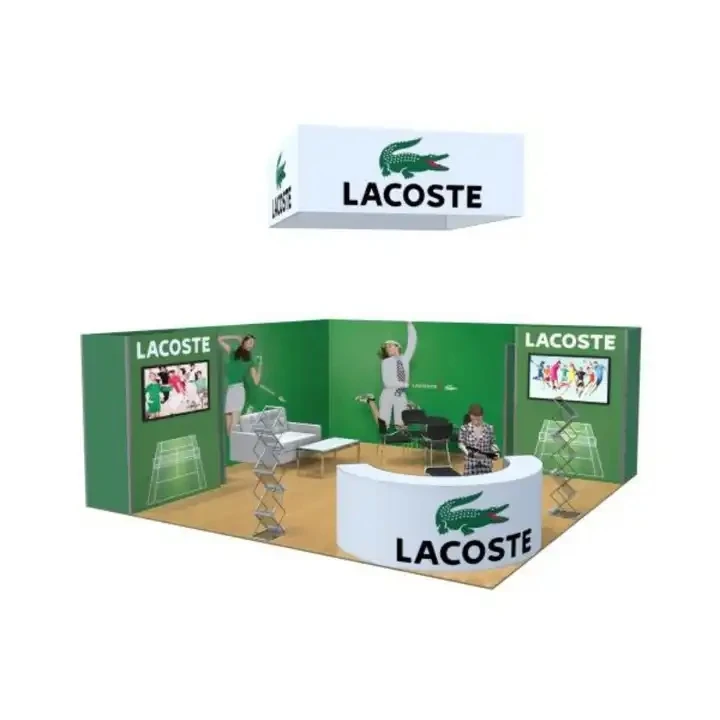 Fabric Hanging Signs From Ceiling Hanging Banner for Exhibition Booth  Tension fabric hanging