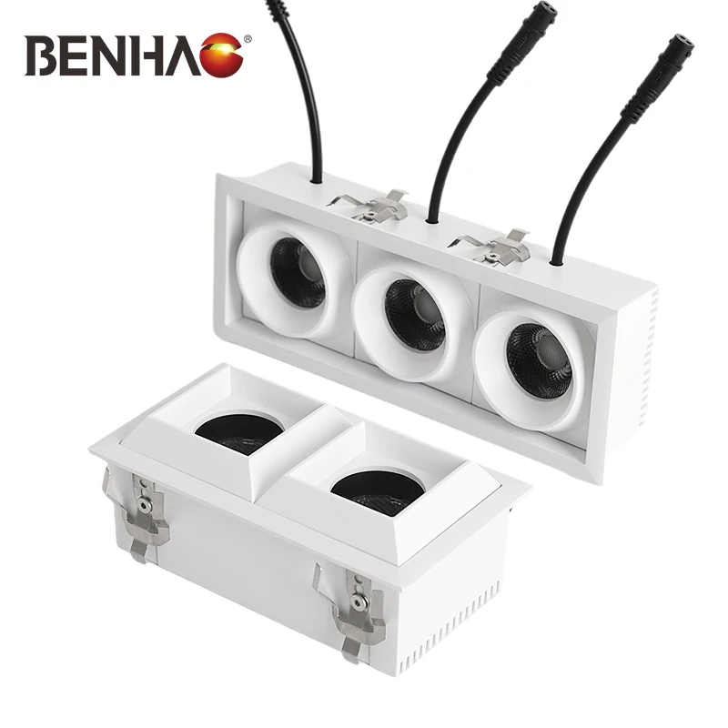 Elegant Indoor Ceiling Embedded Spotlight Popular Nice Chip&Driver Living Room Cloth Shop Mall Led Ceiling Light