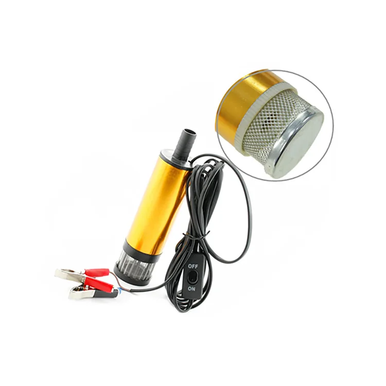 Chinese Manufacturers 12V/ 24V Mini Fuel Dispens Pump Small Portable Fuel Transfer Pump Oi 38mm