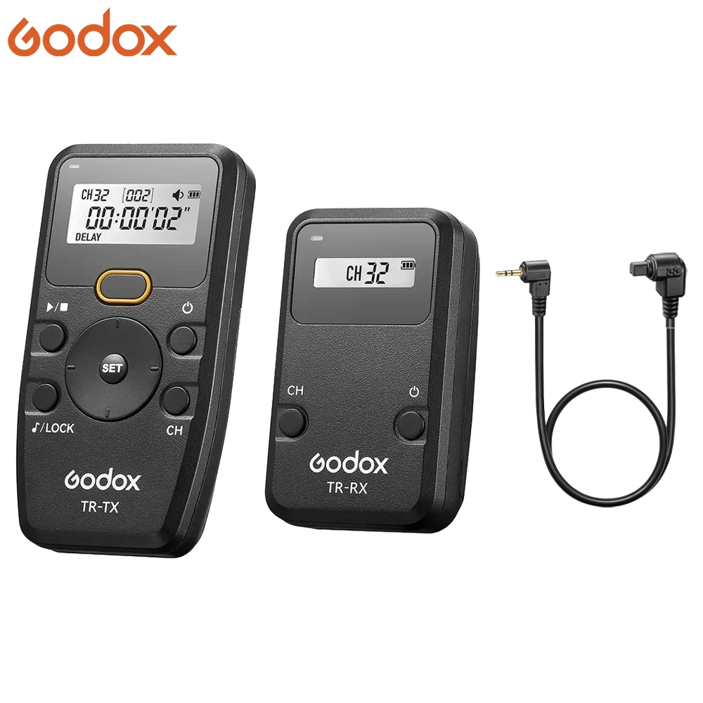 Godox TR-C3 Series High Performance 2.4GHz Wireless Timer Remote Control  for Camera Photography Canon 5D Mark III 5D Mark II