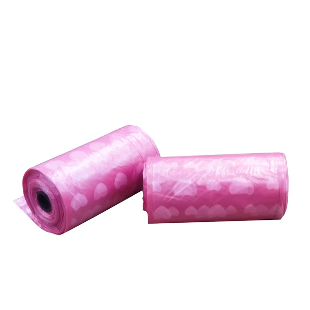 Biodegradable Pet Dog Waste Bags Dog Poop Bag Dispenser Plastic Dog Waste Bags