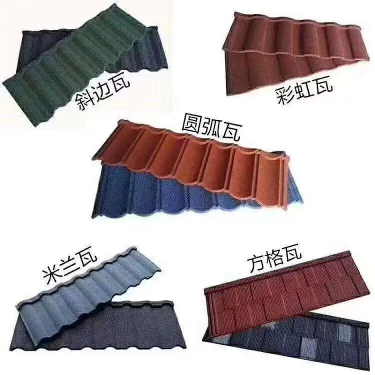 Cheap Stone Coated Steel Roof Tile European Roof Tile Color Roof Tile